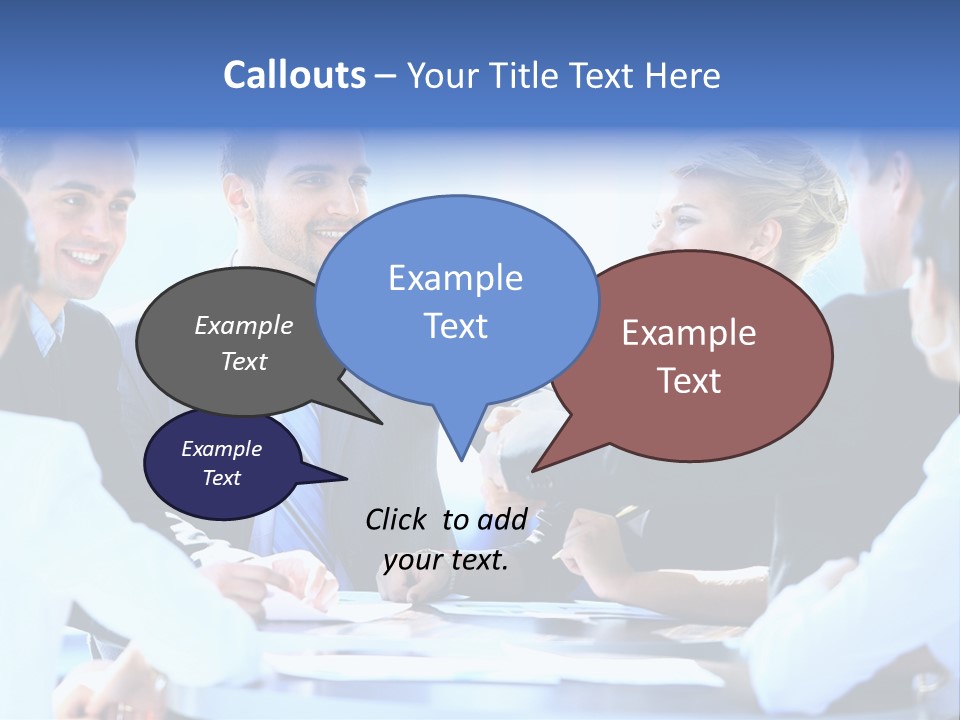 Blue Sky Green Buy PowerPoint Template