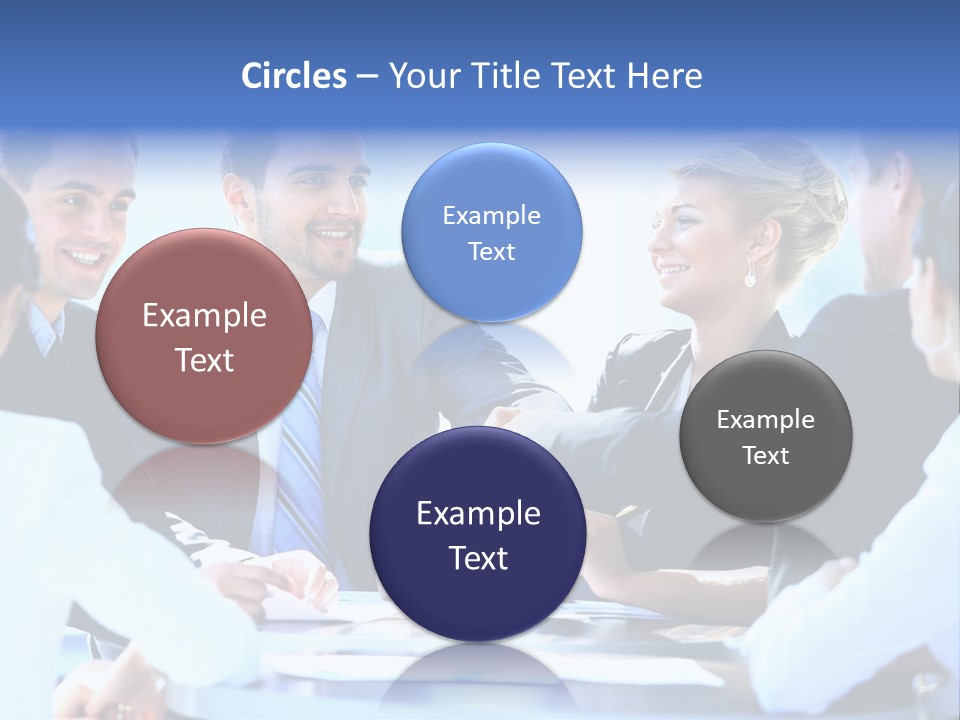 Blue Sky Green Buy PowerPoint Template