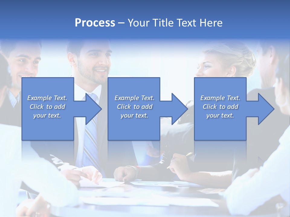 Blue Sky Green Buy PowerPoint Template