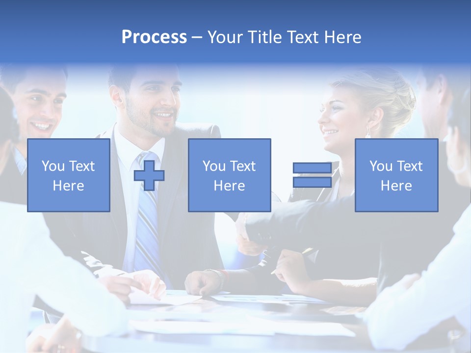 Blue Sky Green Buy PowerPoint Template