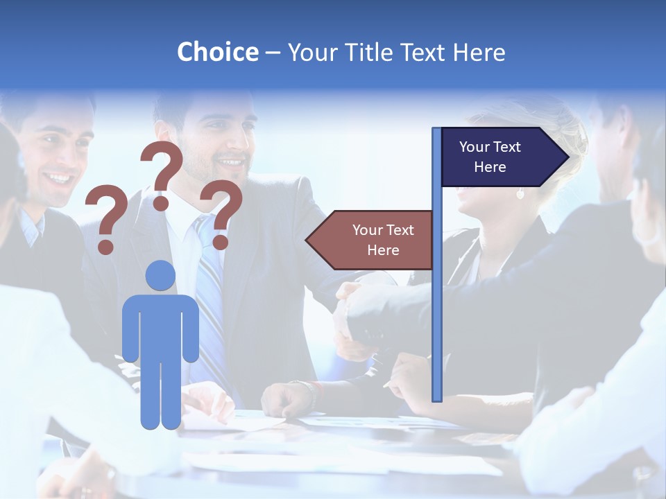 Blue Sky Green Buy PowerPoint Template