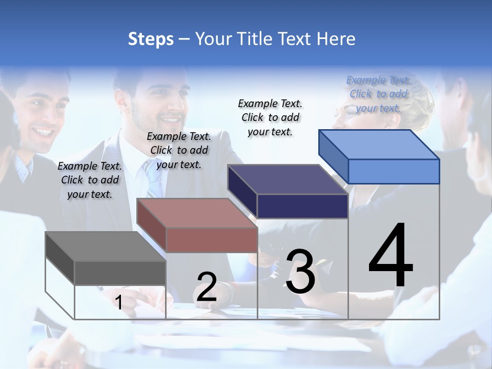Blue Sky Green Buy PowerPoint Template