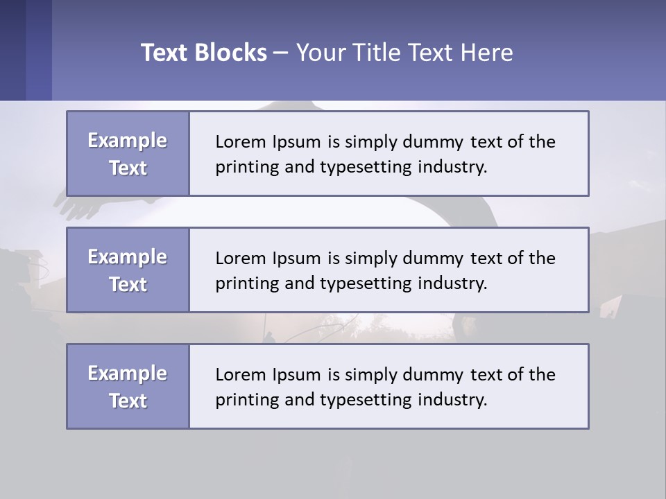 Selling Garden Sky PowerPoint Template