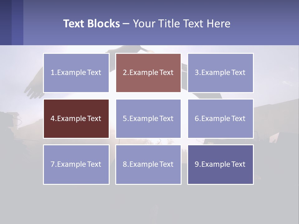 Selling Garden Sky PowerPoint Template