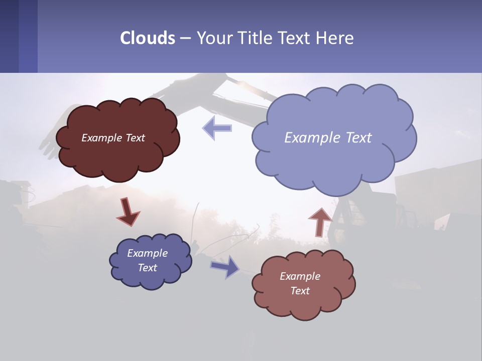 Selling Garden Sky PowerPoint Template