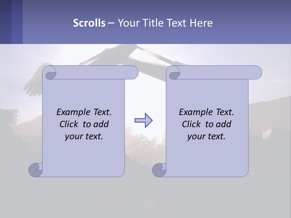 Selling Garden Sky PowerPoint Template