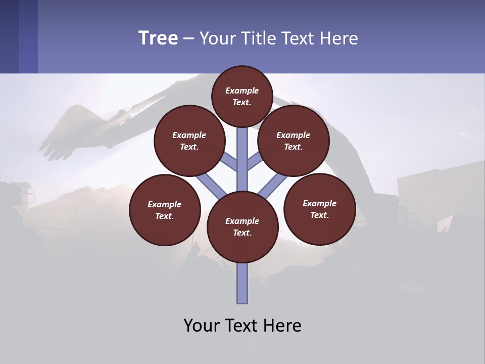 Selling Garden Sky PowerPoint Template