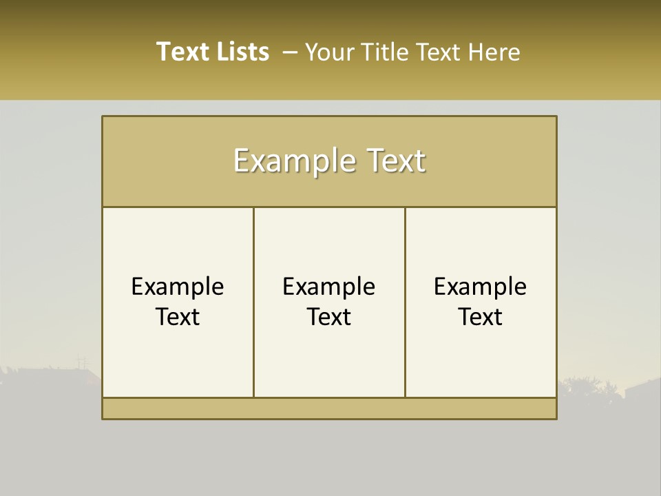 Cloud Dream Blue Sky PowerPoint Template