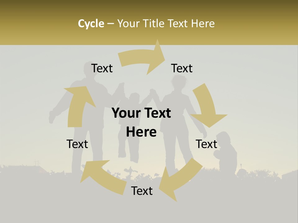 Cloud Dream Blue Sky PowerPoint Template