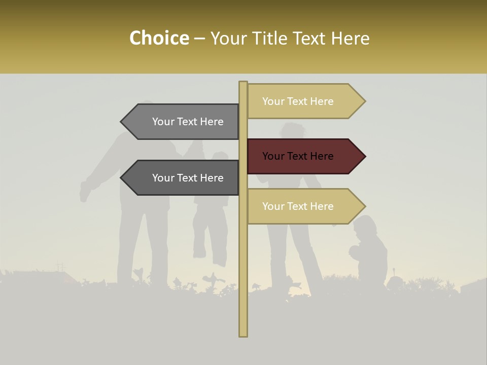 Cloud Dream Blue Sky PowerPoint Template