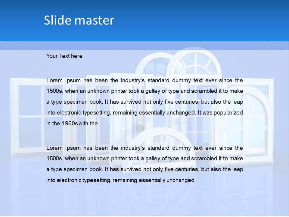Grass Estate Loan PowerPoint Template