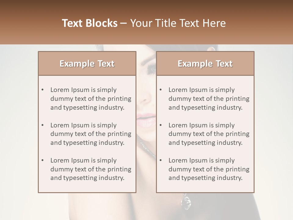 Business Hand Architect PowerPoint Template
