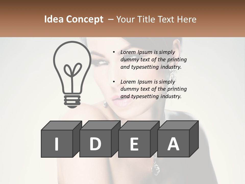 Business Hand Architect PowerPoint Template