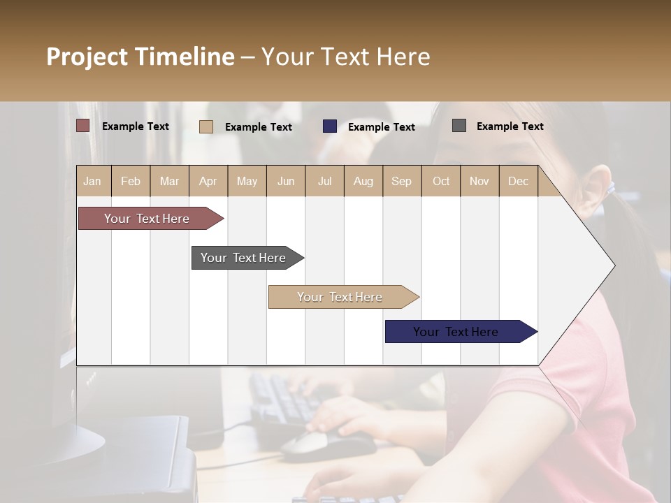 Lawn Construction Small PowerPoint Template