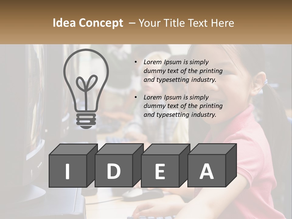 Lawn Construction Small PowerPoint Template