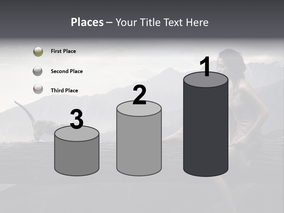 Ownership Sky Holding PowerPoint Template