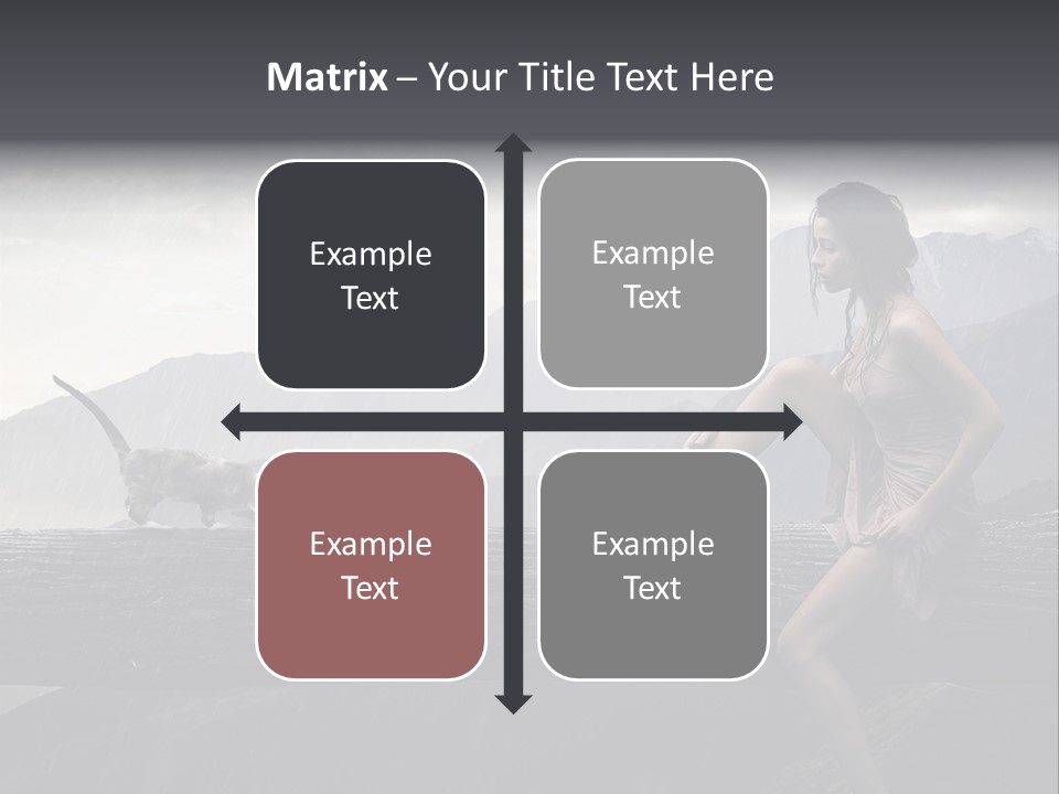 Ownership Sky Holding PowerPoint Template