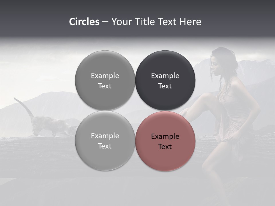 Ownership Sky Holding PowerPoint Template