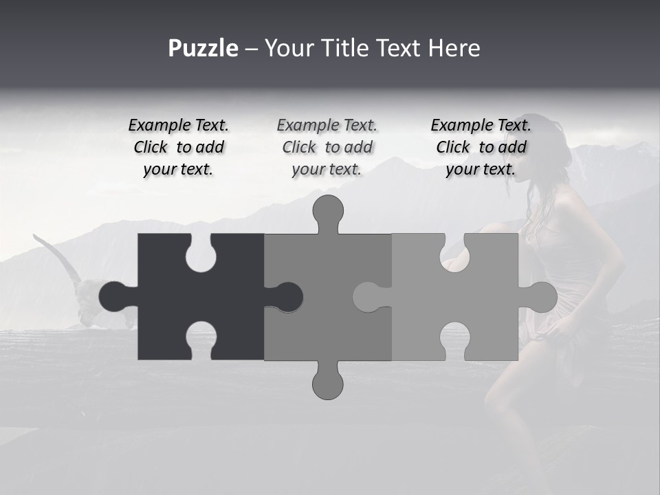 Ownership Sky Holding PowerPoint Template