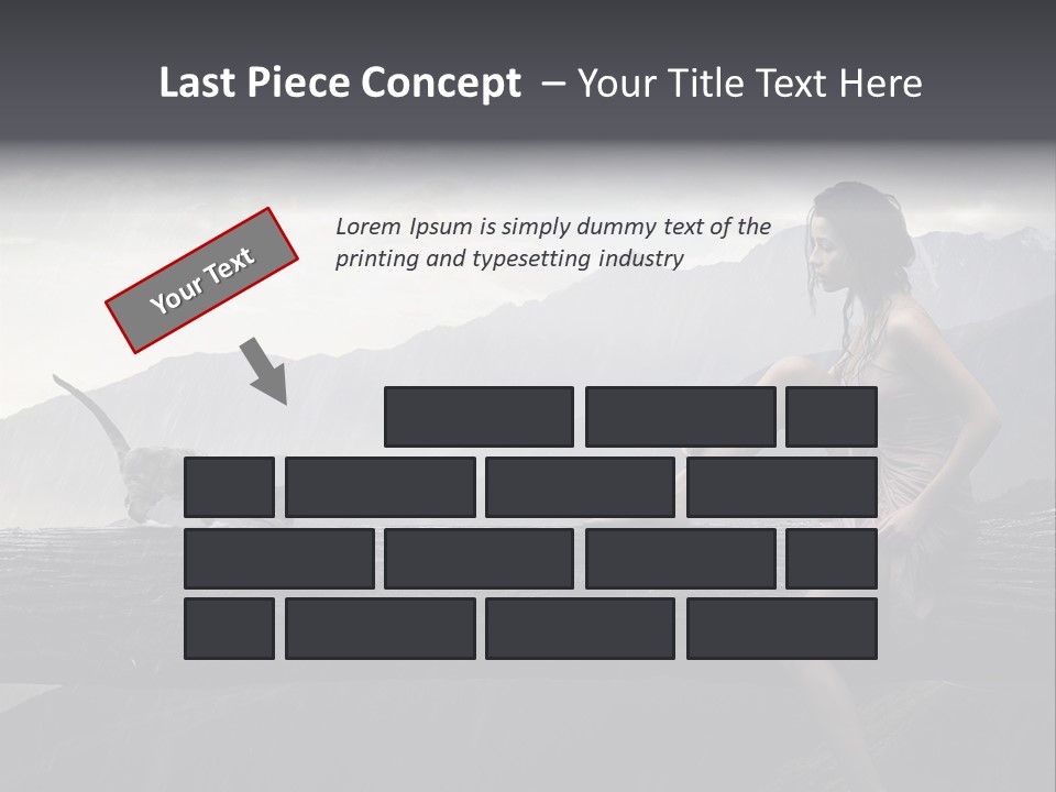 Ownership Sky Holding PowerPoint Template
