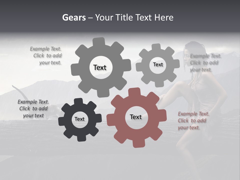 Ownership Sky Holding PowerPoint Template