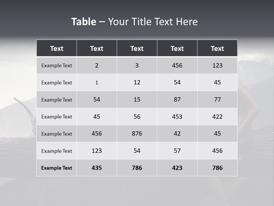 Ownership Sky Holding PowerPoint Template
