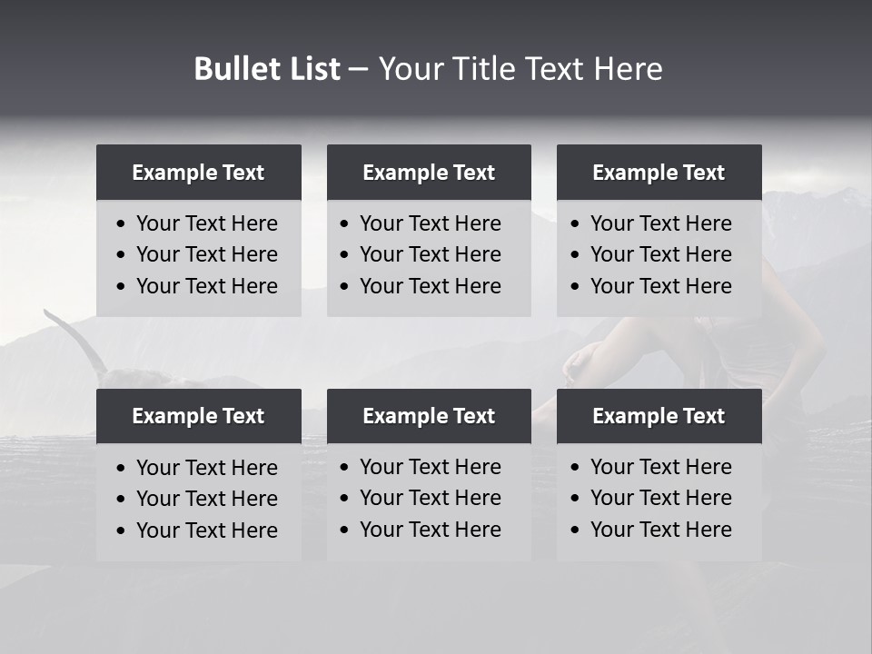 Ownership Sky Holding PowerPoint Template