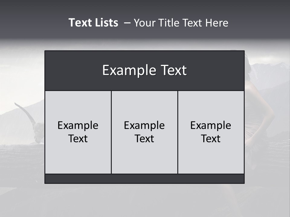 Ownership Sky Holding PowerPoint Template