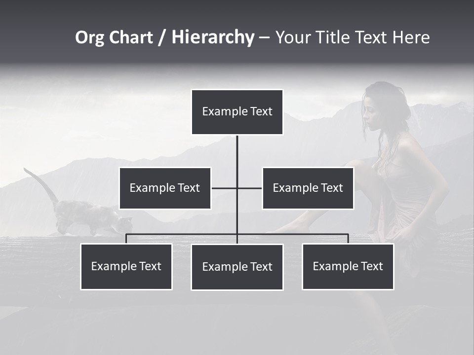 Ownership Sky Holding PowerPoint Template