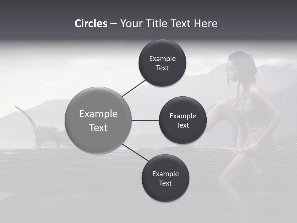 Ownership Sky Holding PowerPoint Template