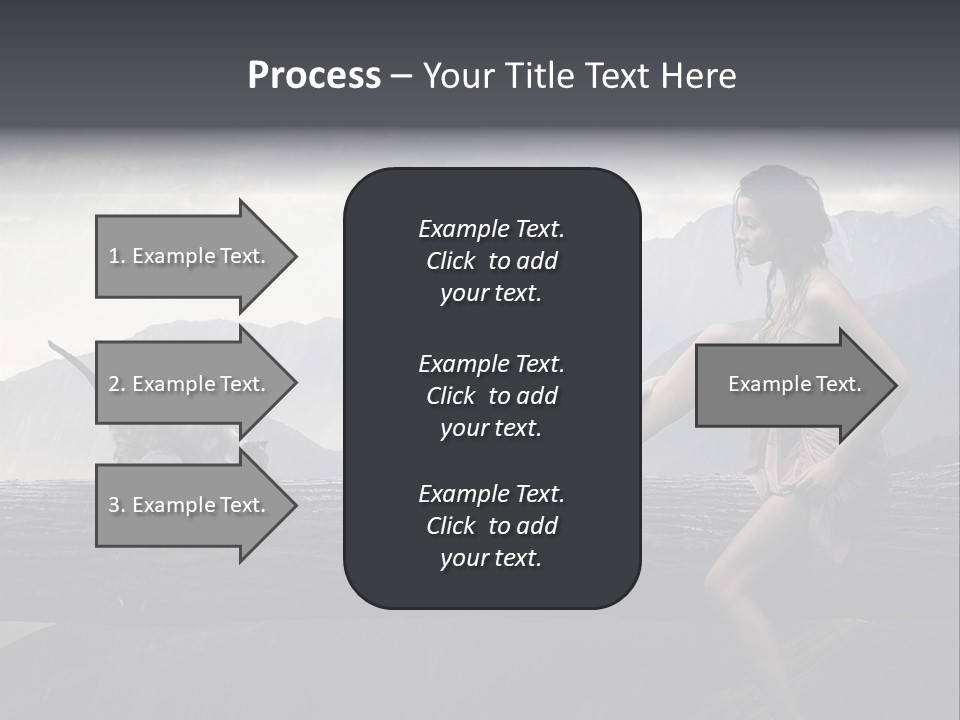 Ownership Sky Holding PowerPoint Template