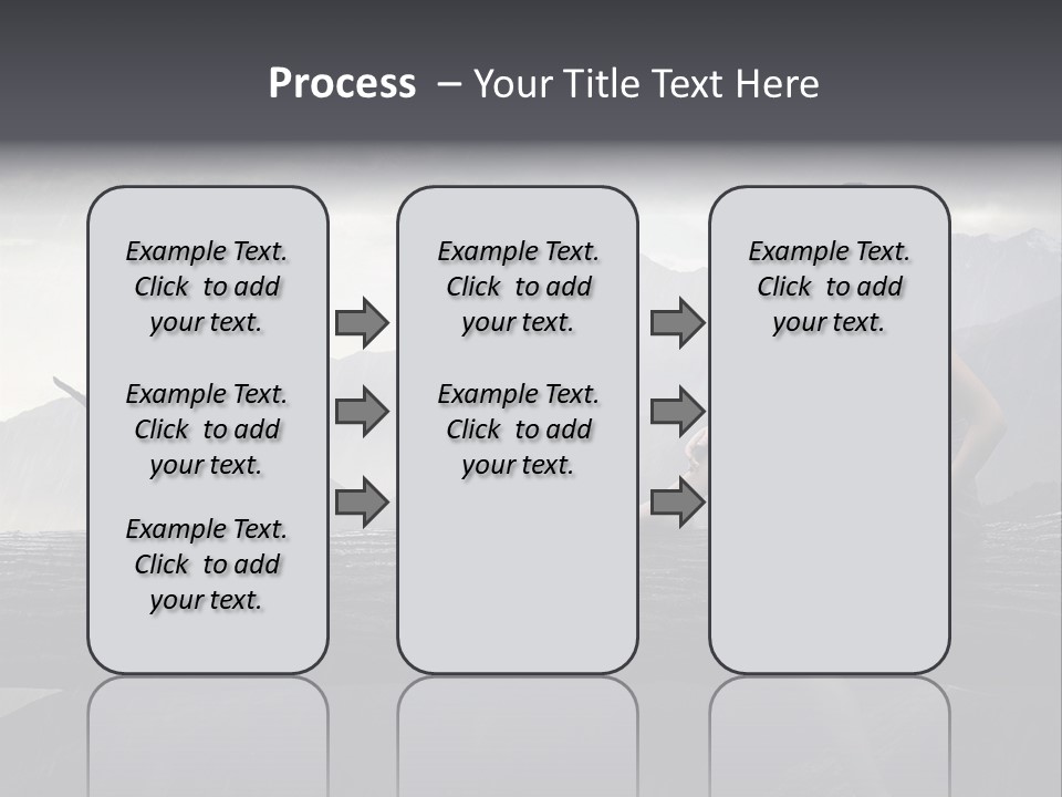 Ownership Sky Holding PowerPoint Template