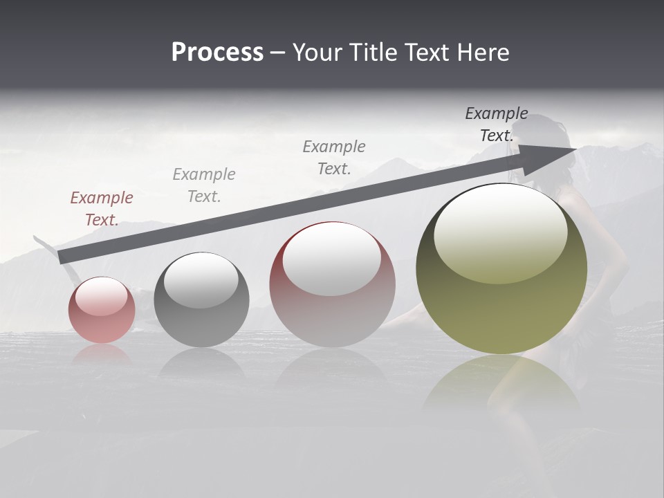 Ownership Sky Holding PowerPoint Template