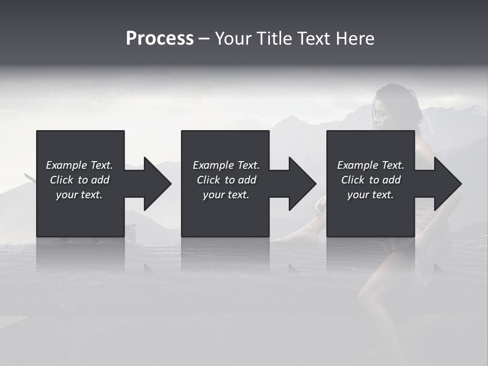 Ownership Sky Holding PowerPoint Template