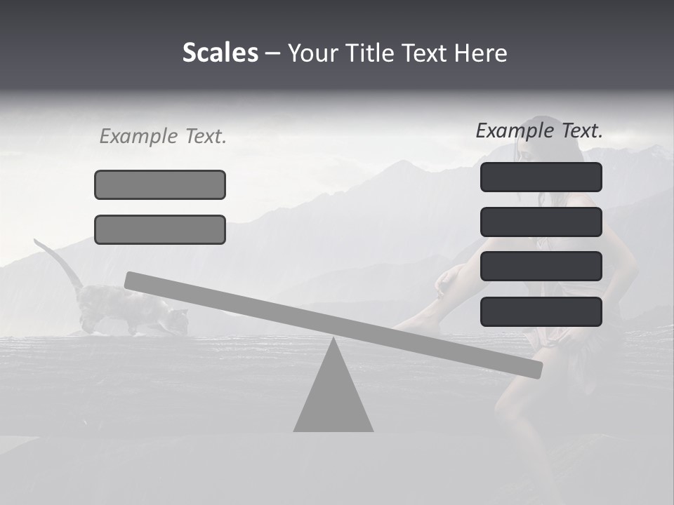 Ownership Sky Holding PowerPoint Template