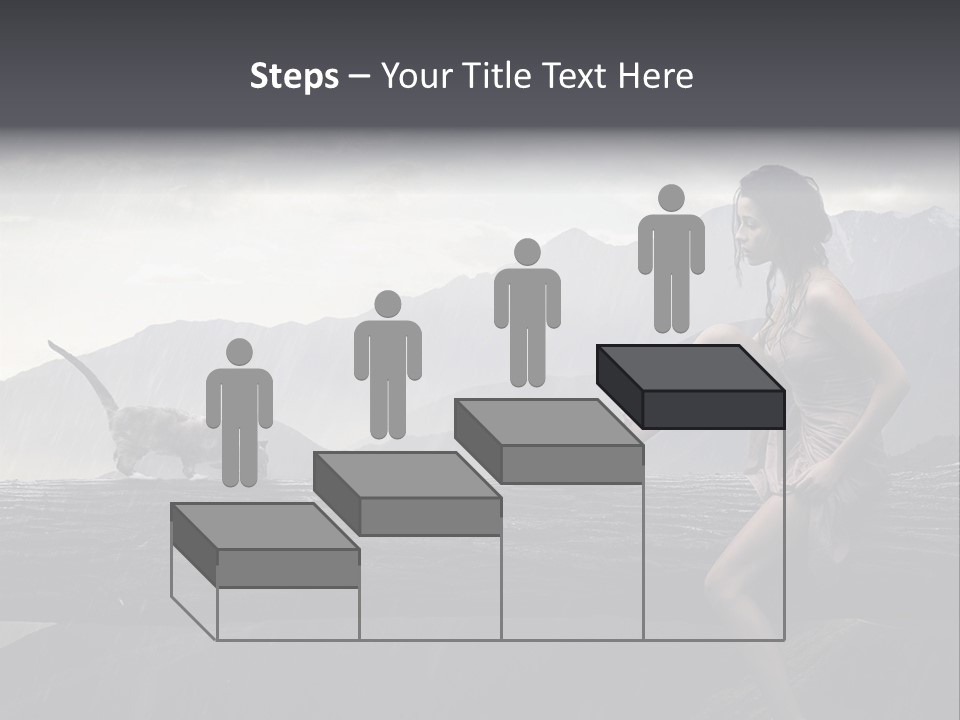 Ownership Sky Holding PowerPoint Template