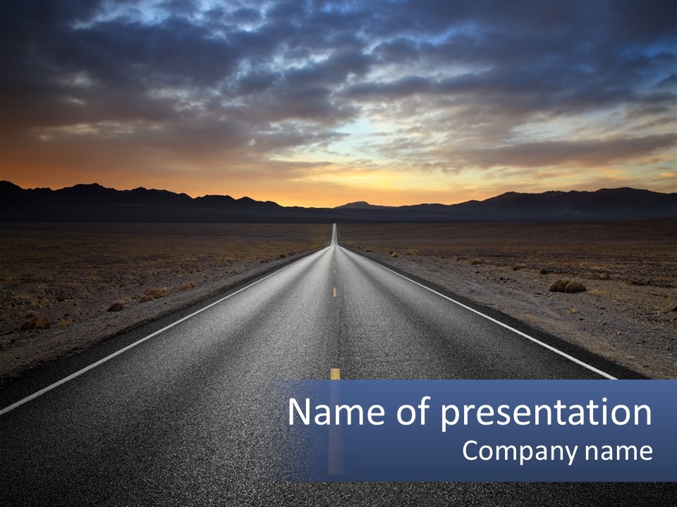 Selling Conceptual Sky PowerPoint Template