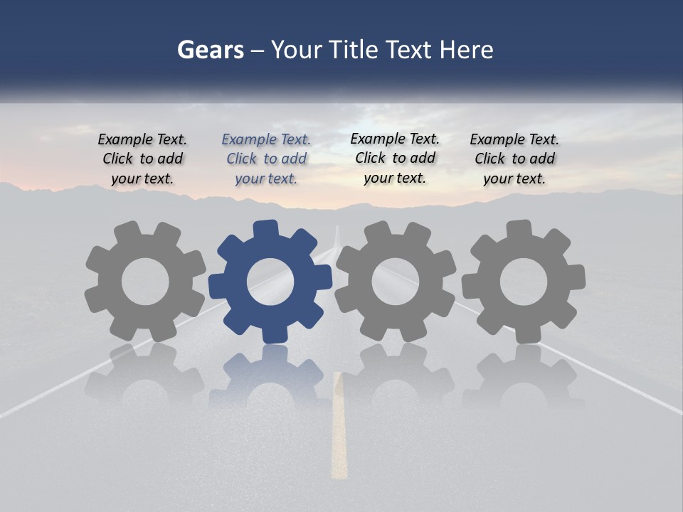 Selling Conceptual Sky PowerPoint Template