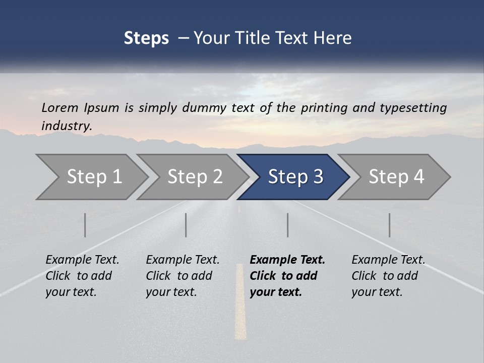Selling Conceptual Sky PowerPoint Template