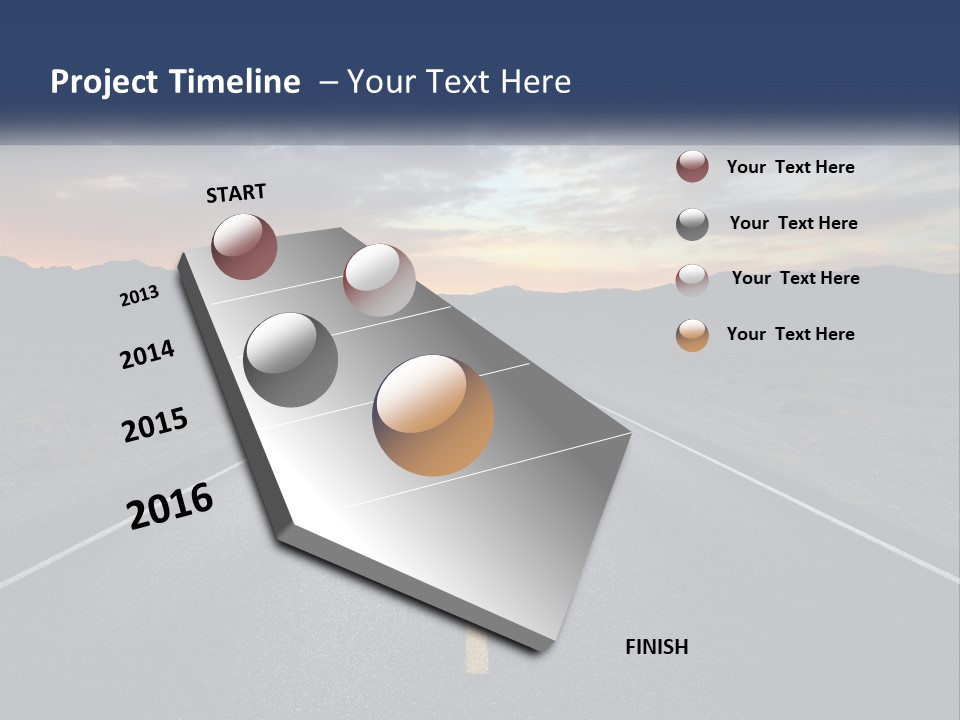 Selling Conceptual Sky PowerPoint Template