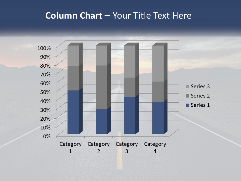 Selling Conceptual Sky PowerPoint Template