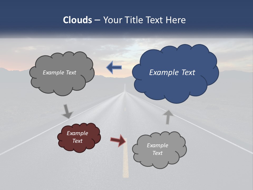 Selling Conceptual Sky PowerPoint Template