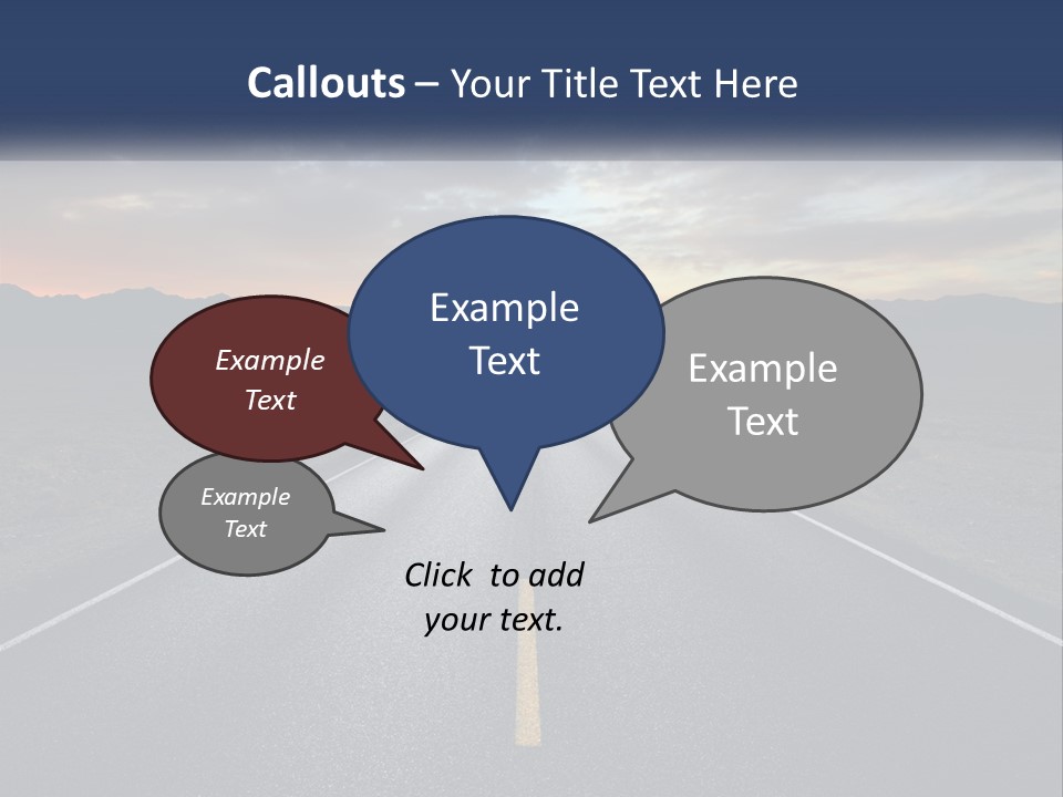 Selling Conceptual Sky PowerPoint Template