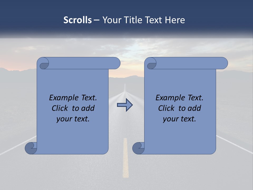 Selling Conceptual Sky PowerPoint Template
