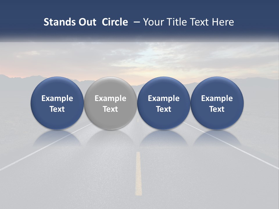 Selling Conceptual Sky PowerPoint Template