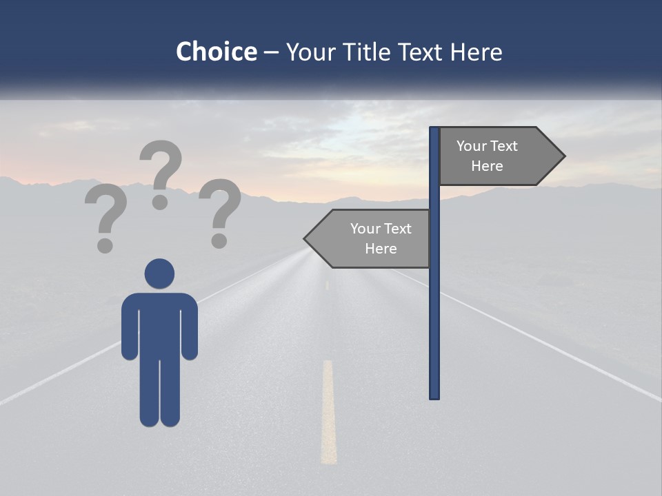Selling Conceptual Sky PowerPoint Template