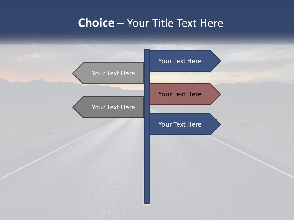 Selling Conceptual Sky PowerPoint Template