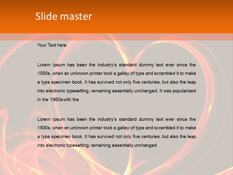 Model Blue Sky Home PowerPoint Template