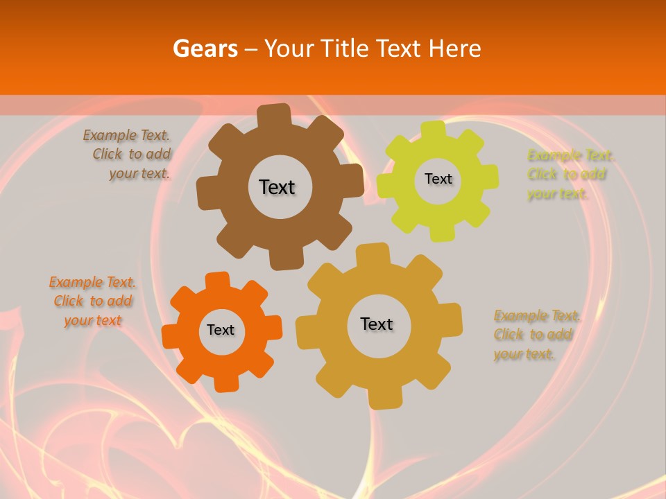 Model Blue Sky Home PowerPoint Template