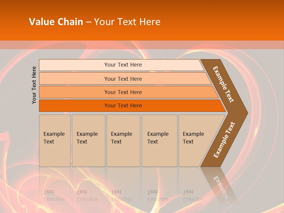 Model Blue Sky Home PowerPoint Template